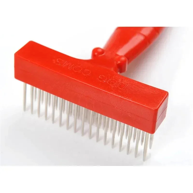 Rake Brush Undercoat Products Row and Double Steel Grooming Durable Safe Dog Pins Stainless Comb Pet Cat