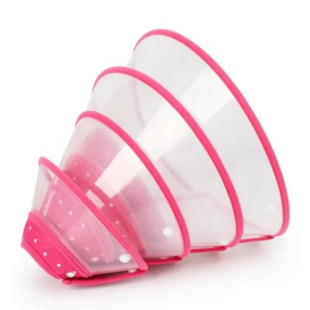 1Pc Shopee Cute Design Cheap Adjustable Comfortable Pet Cone Collar Dog Recovery Collar Apparel Martingale collar dog Dogs leash