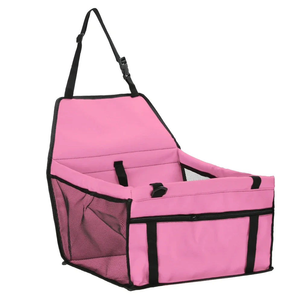 Folding Pet Dog Carrier Pad Waterproof Dog Seat Bag Basket Safe Carrying Cat Puppy Bag Car Seat for Small to Medium Dog
