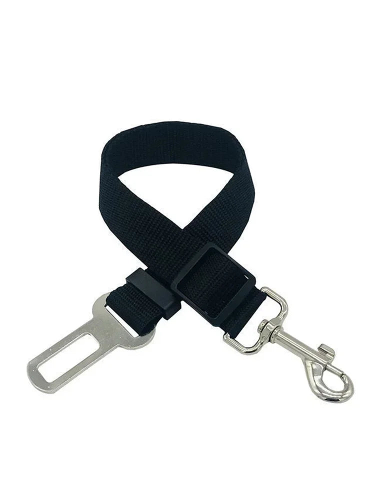 Pet Dog Safety Rope, Car Mounted Pet Traction Belt, Pet Adjustable Traction Rope, Car Used Pet Dog Supplies, Black, Red, Blue, P