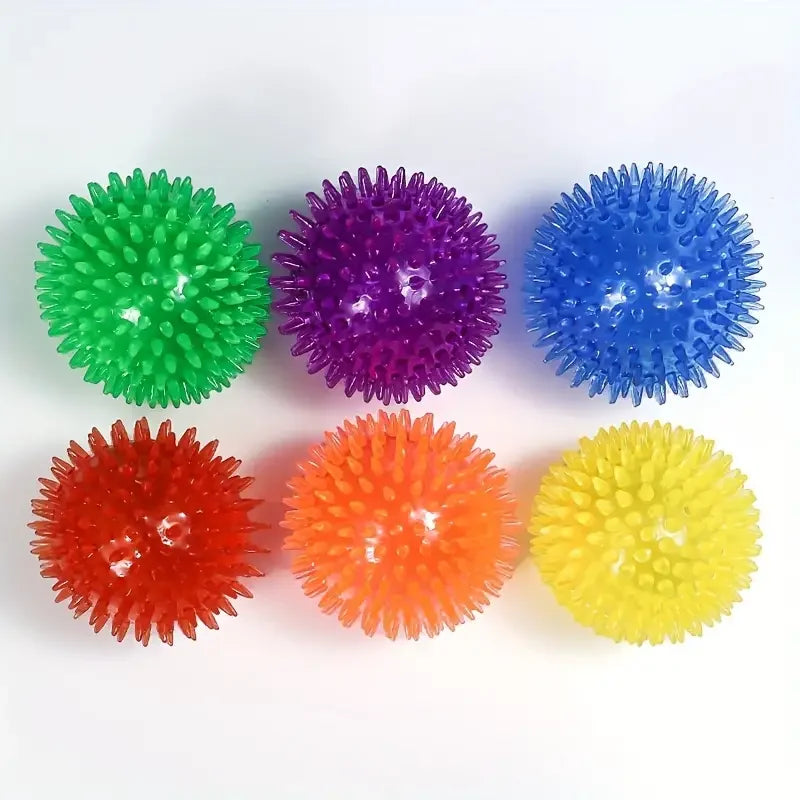 6pcs Ultimate pet Dog Toy Set Interactive Squeaky Balls for Dental Hygiene Training Safe BPA Free Ideal for Small Medium Puppy