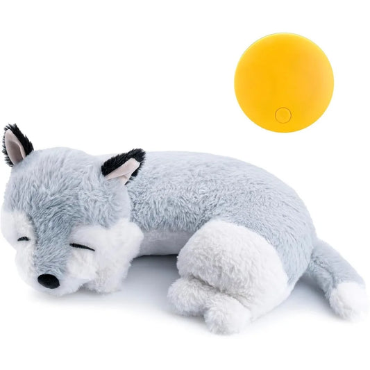 Heartbeat Puppy Toy Heartbeat Stuffed Toy for Dog Anxiety Relief and Calming Aid, Heartbeat Stuffed Animal for