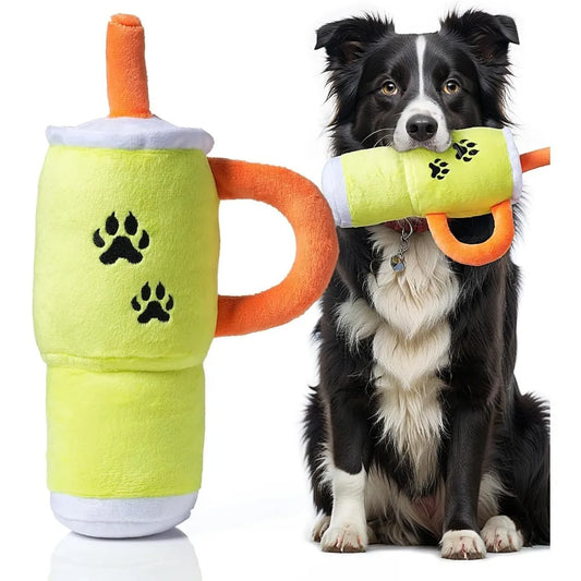 Plush Dog Toys for Aggressive Chewers, Stuffed Dog Toy, Cute Squeaky Dog Toys for Small Dogs, Soft Pet Toys for