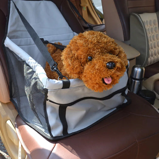 Folding Pet Dog Carrier Pad Waterproof Dog Seat Bag Basket Safe Carrying Cat Puppy Bag Car Seat for Small to Medium Dog
