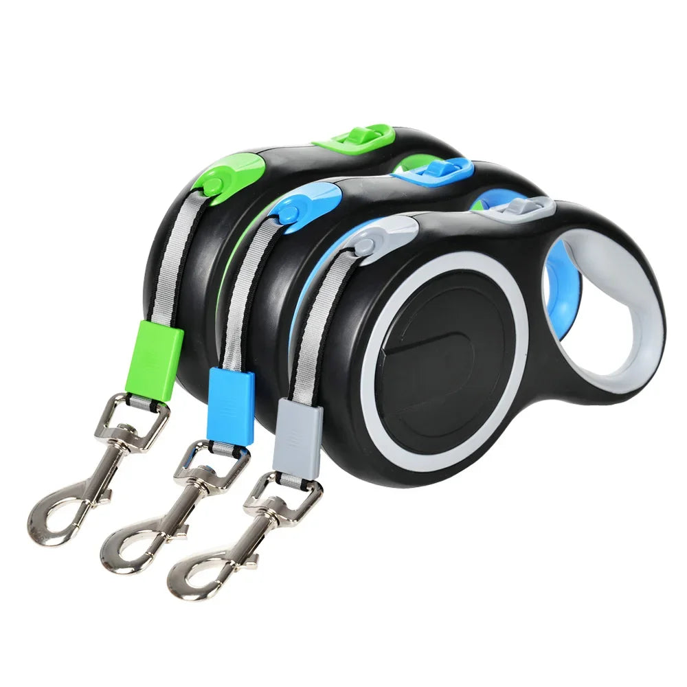 5m 8m 50kg Dog Leash Retractable Roulette Collar for Small Big Dogs Accessories Adjustable Walking Hiking French Bulldog Rope