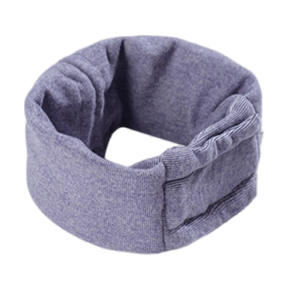 Dog Snood Dog Grooming Ear Muffs Noise-Proof Dog Neck and Ears Warmer Ear Wrap Pet Ear Cover for Anxiety Relief Calming