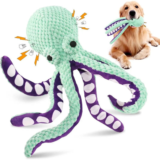 Large Squeaky Dog Toys Plush Dog Toys with Soft Fabric for Small Medium and Large Dogs Daily Companionship Training Reward Gift