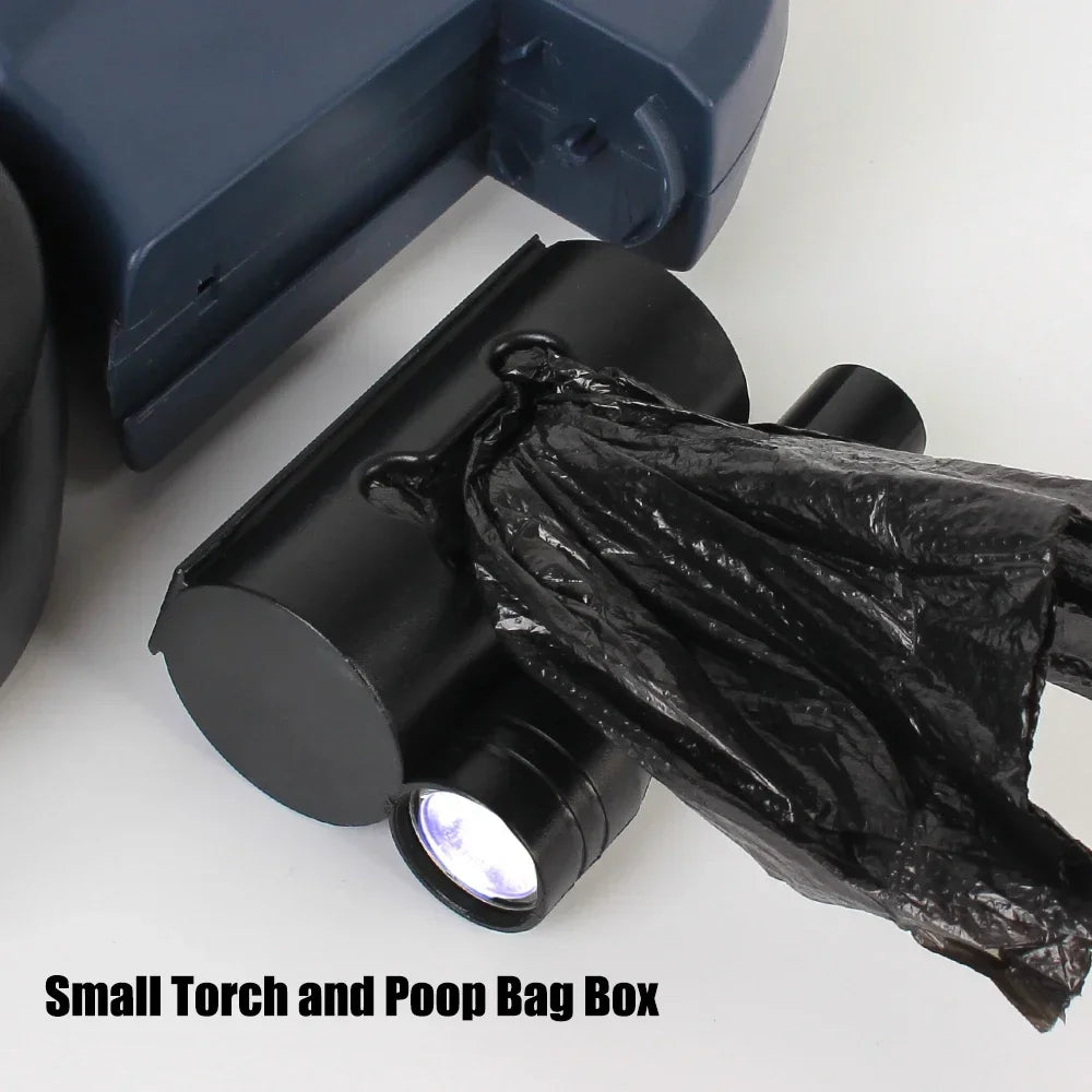 3m Dual Dog Leash With Flashlight Waste Bag Box Pet supplies Double-Ended Traction Rope Dogs Strap Auto Retractable Roulette Dog
