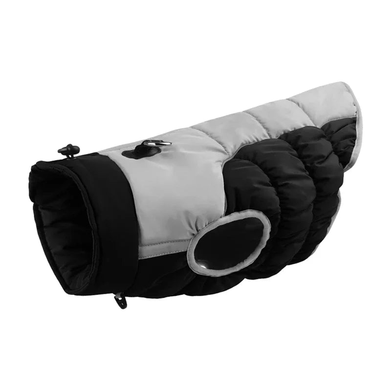 Winter Dog Coat With Reflective Strip For Pet Hoodie Dog Puppy Cold Jacket Waterproof Windproof Thick Dog Padded Vest XL-6XL