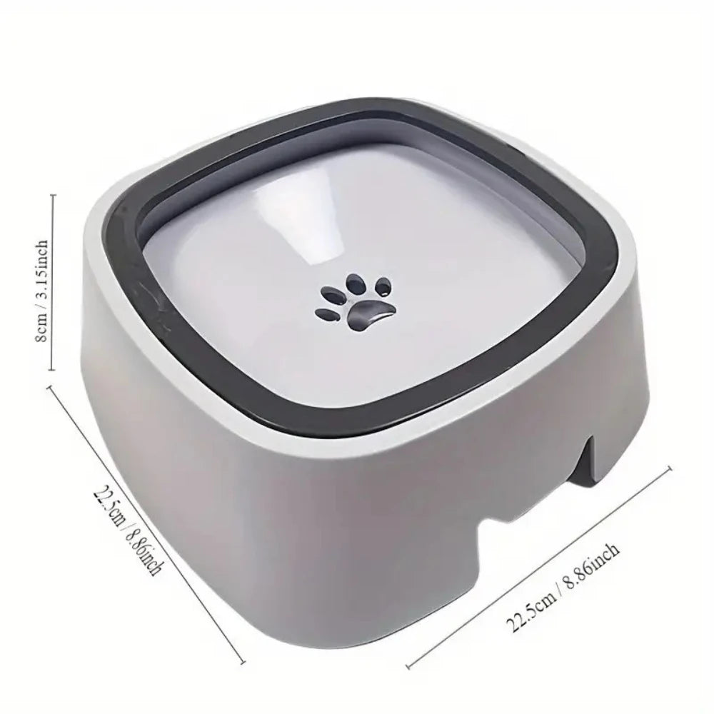 Floating Water Filter Bowl - Non-Slip & Spill-Resistant Pet Water Bowl