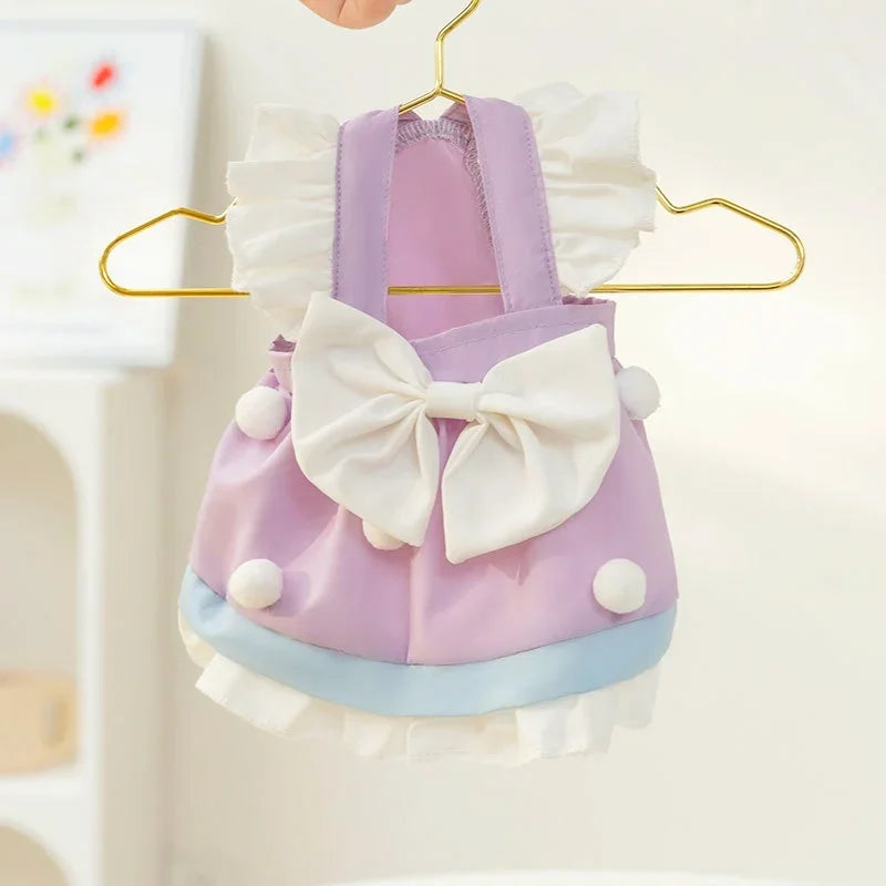 Fashion Dog Clothes Summer Pet Dog Princess Dress Cute Bow Puppy Skirt Cat Flying Sleeve Dress Dogs Apparel Pet Product Supplies