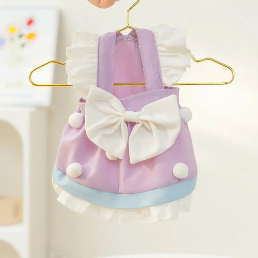 Fashion Dog Clothes Summer Pet Dog Princess Dress Cute Bow Puppy Skirt Cat Flying Sleeve Dress Dogs Apparel Pet Product Supplies