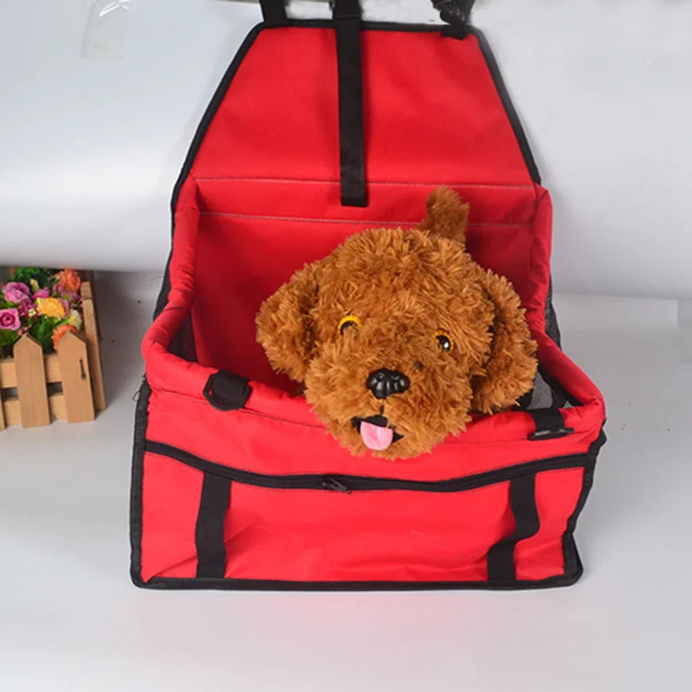 Folding Pet Dog Carrier Pad Waterproof Dog Seat Bag Basket Safe Carrying Cat Puppy Bag Car Seat for Small to Medium Dog