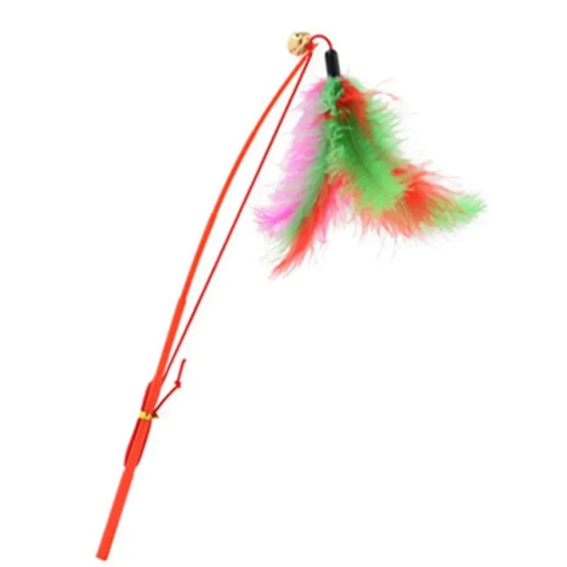 Cat Bell Toys High Quality Funny Stick Cost-effective Classic Eco-friendly Pet Play Toys for Pet