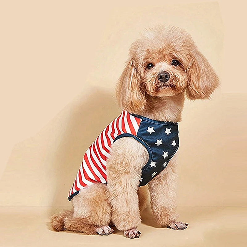 American Flag Patriotic Dog Cats