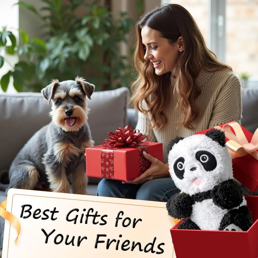 Plush Dog Toys for Aggressive Chewers, Squeaky Dog Toys for Large Dogs, Cute Animals Stuffed Dog Toy for Small