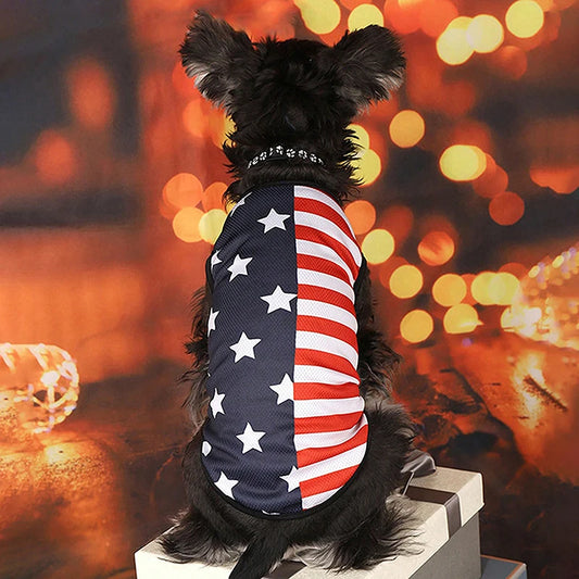 American Flag Patriotic Dog Cats