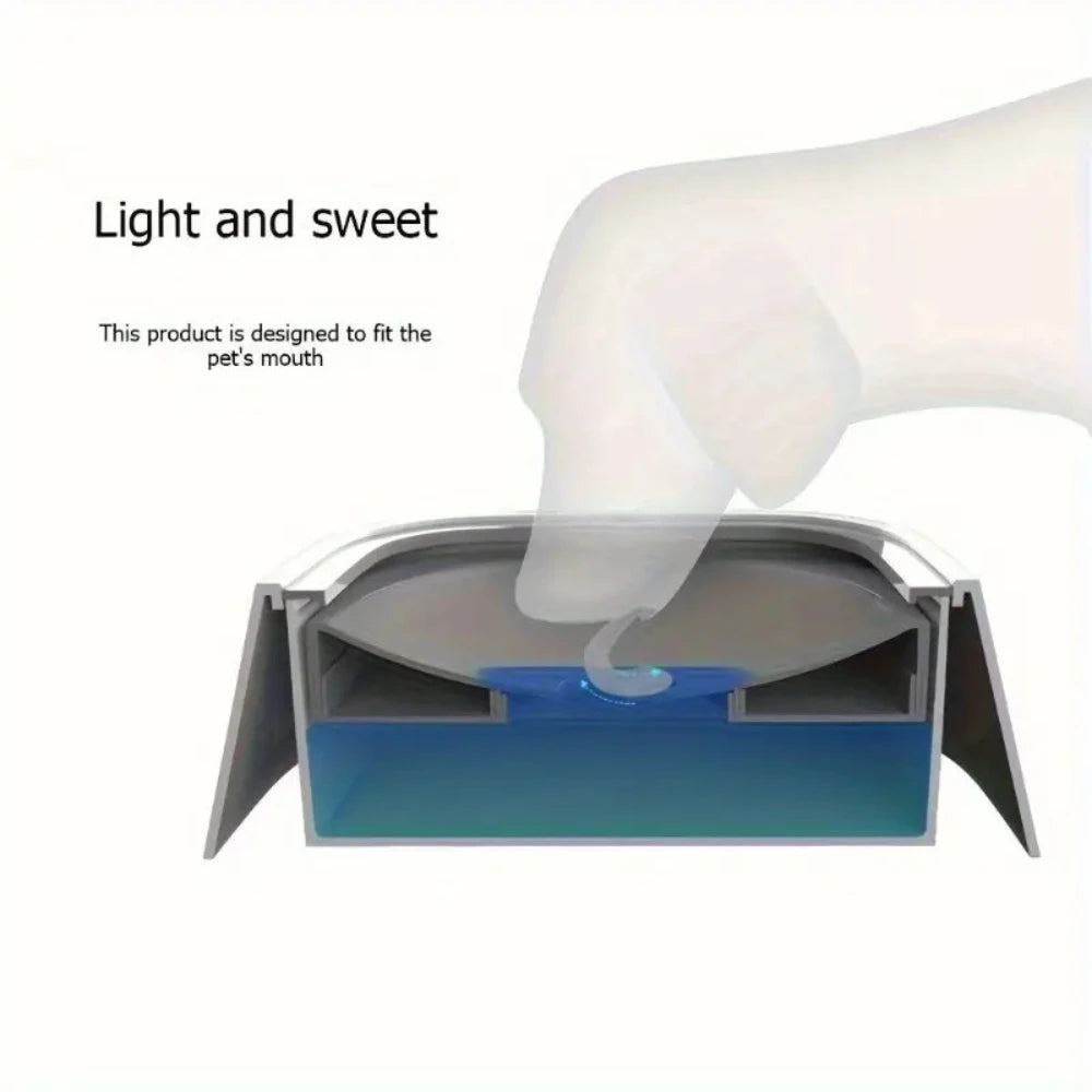 Floating Water Filter Bowl - Non-Slip & Spill-Resistant Pet Water Bowl